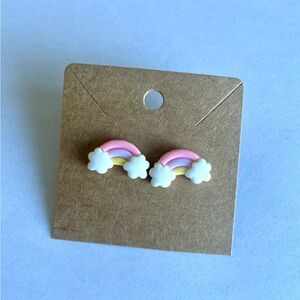 2/$15- Rainbow Earrings Handmade